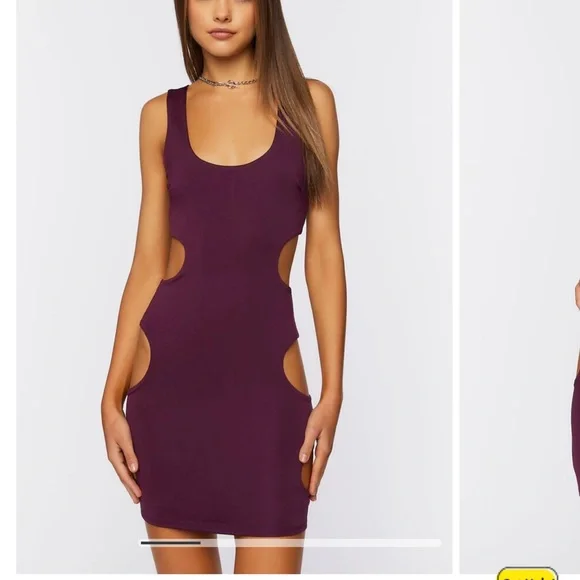 Forever 21 cut out dress in medium. New with tags.